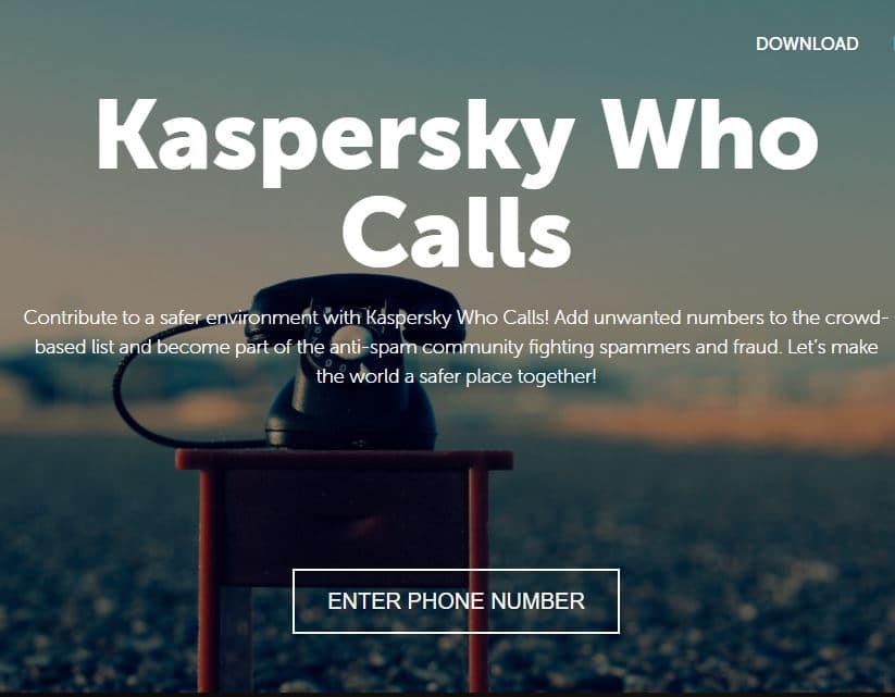 Kaspersky who calls